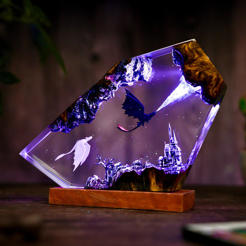 Lampada Customizzata Drago Pyro