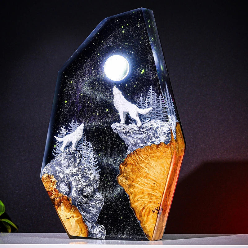 Lampada Lupo premium Personalizzata
