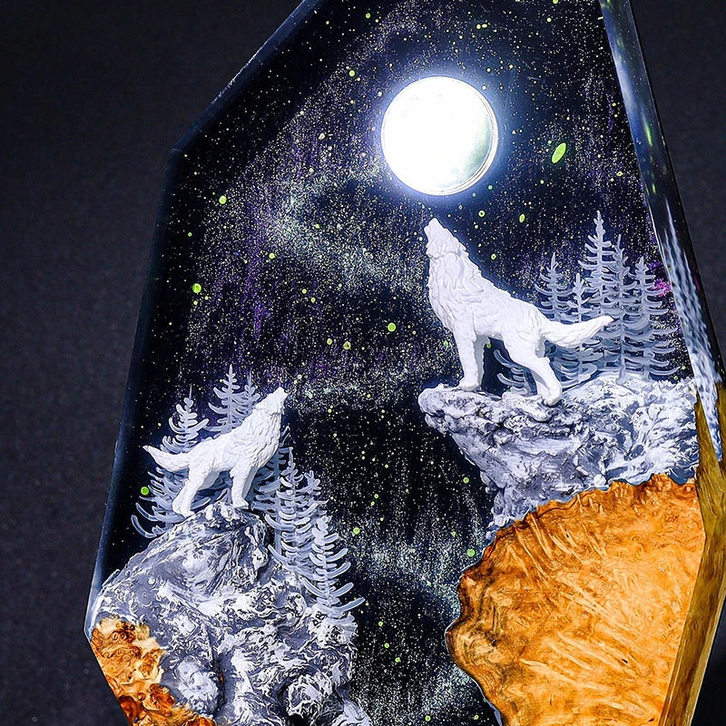 Lampada Lupo premium Personalizzata