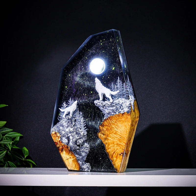 Lampada Lupo premium Personalizzata